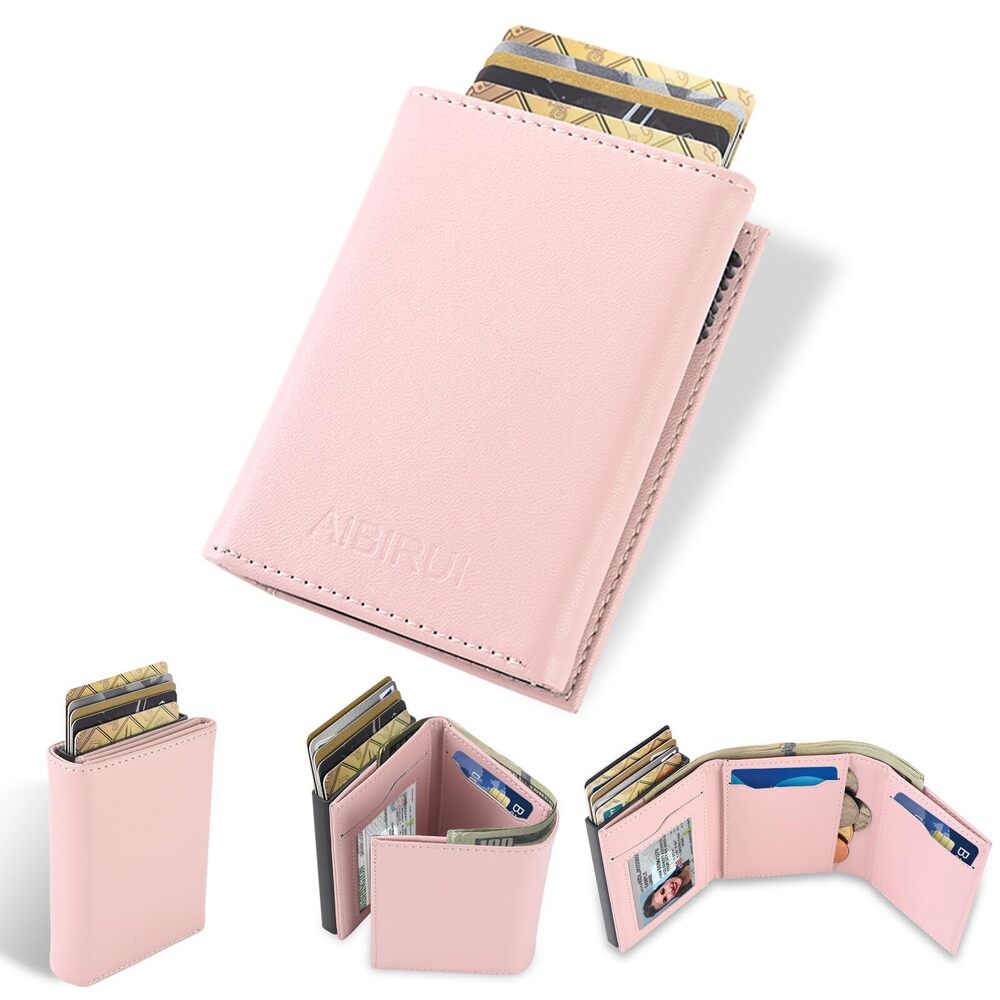 1357 Pop Up Wallet - Slim Wallet with ID Window,RFID Blocking,Money Clip